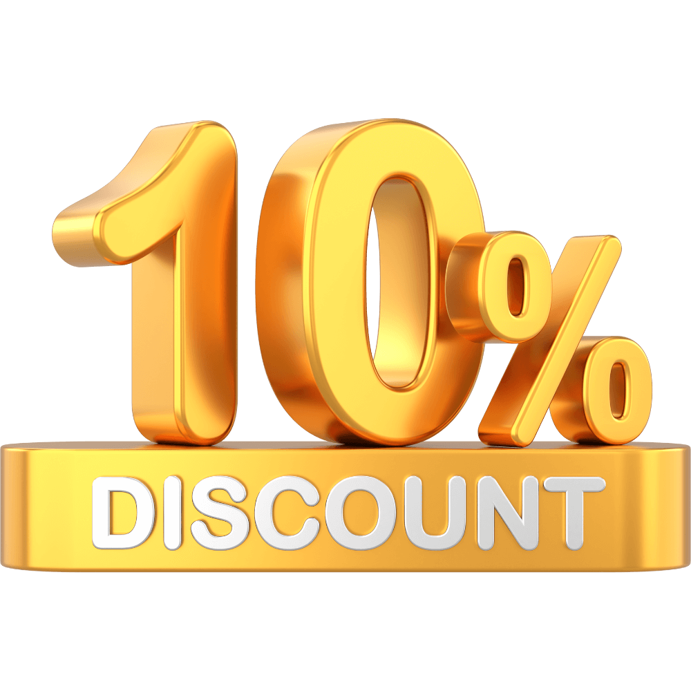 10% off