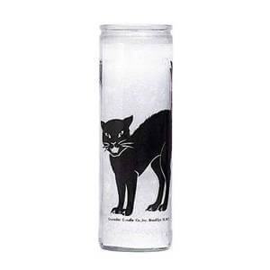 Black Cat 7 day prayer candle