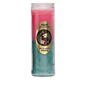 Pisces Zodiac Candle