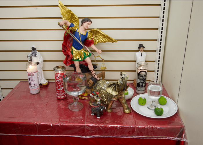 Candles, Statues for Altar